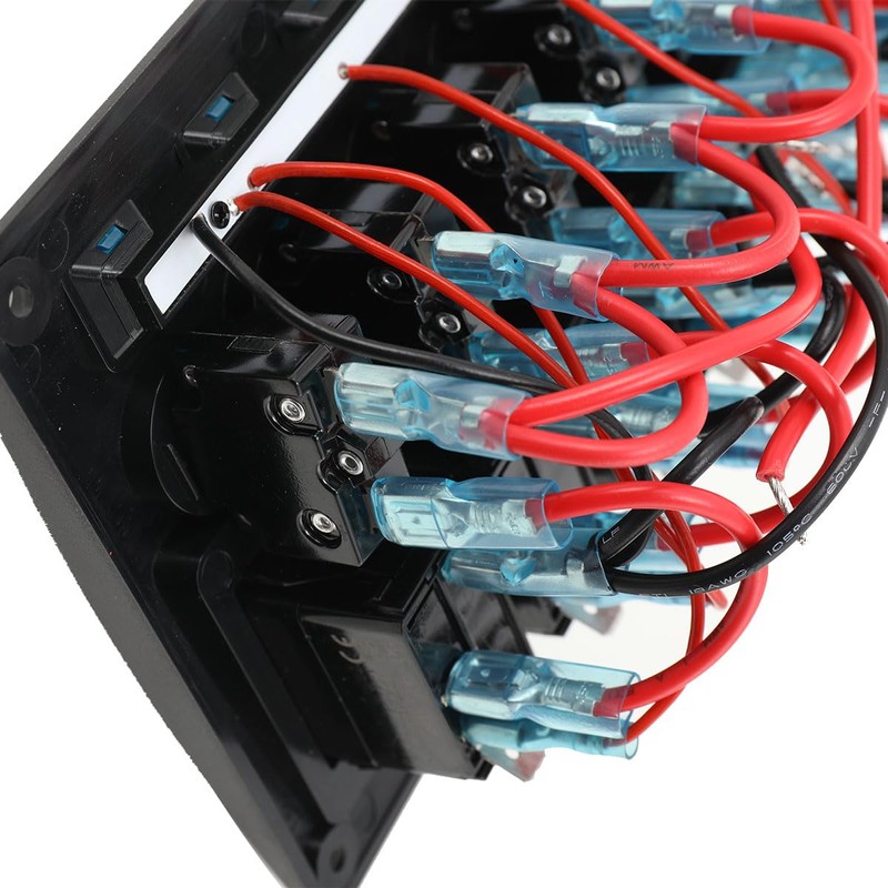 NICCOO 3-in-1 Control Panel 8 Gang Control Panel Switch DC