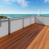 Windscreen4less 3'x50' Deck Balcony Privacy Screen for Deck Pool Fence