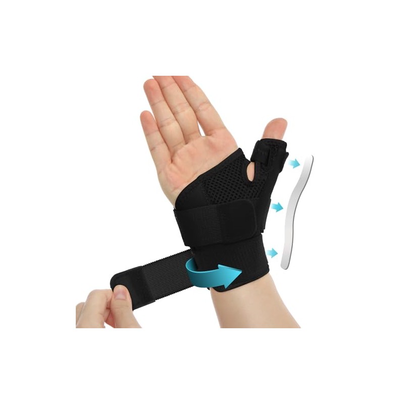 Thumb Splint with Wrist Brace - Thumb Support Brace for