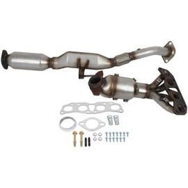ACZCR Left and Right 2PCS Catalytic Converter Fit For INFINITI For Q50, G35, G37, QX50, Q60, M35, M37, QX70, Q70, Q70L, FX35, FX37, Q40, EX35, EX37, Fit For Nissan 350Z, 644029 644030(EPA Compliant)