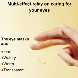 Augenpads,60 Pcs Eye Pads,Kollagen Augenpads,Augenpads gegen Augenringe,Hyaluronsäure Augenmaske,Eye Mask Hyaluronsäure Collagen,Eye Patch Hydrogel,Under Eye Patches,Feuchtigkeit Augenpads