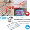 iPEGTOP No-Drilling Soap Dish Holder, Super Powerful Vacuum Suction Cup