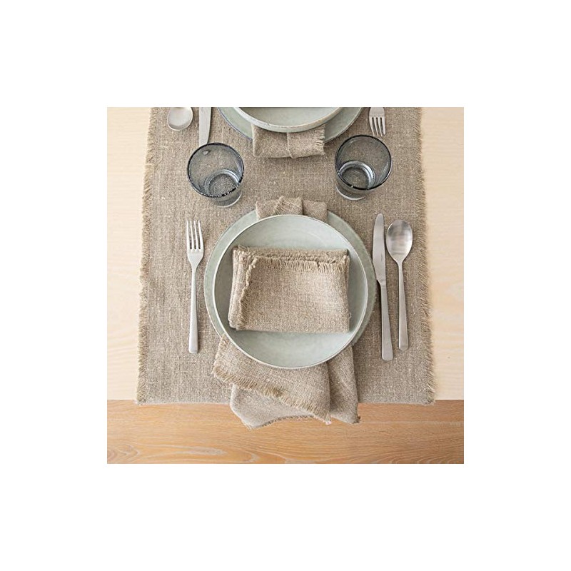 LinenMe Natural soft runner, linen, 45 x 250 cm
