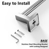 MIROAMZ Towel Bar, Adjustable 12.7inch to 23.2inch Wall Mounted Towel