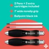 Fat Heavy Weighted Pens (2 Pack) | Large Grip Pens