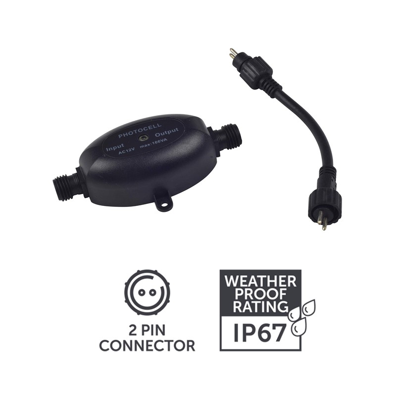ellumiere Garden Lighting Sensor - Electric Garden Lights - Plug
