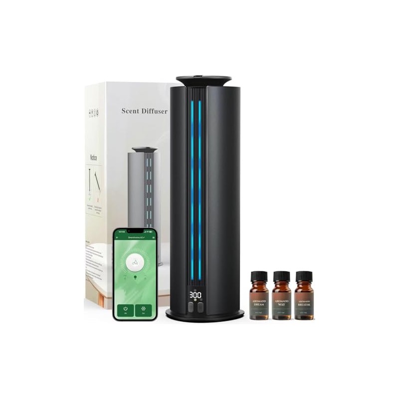 Aromadd 2026 Portable Waterless Diffuser, 1700 Sq Ft Hotel Collection