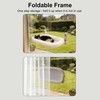 YGP Foldable Cat Window Perch with Space-Saving Fold-Down Design