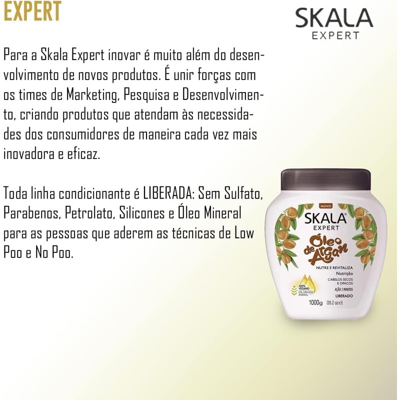 SKALA Oleo De Argan Marroquino, Rapido 3 Minutes 1Kg 35.2