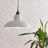 Retro Style Grey Metal Easy Fit Ceiling Pendant Light Shade