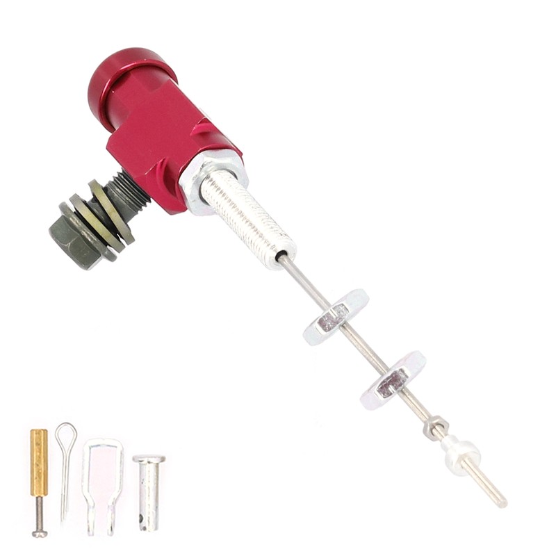 Hydraulic Clutch Master Cylinder Rod Brake Pump M10x1.25mm Aluminium Alloy