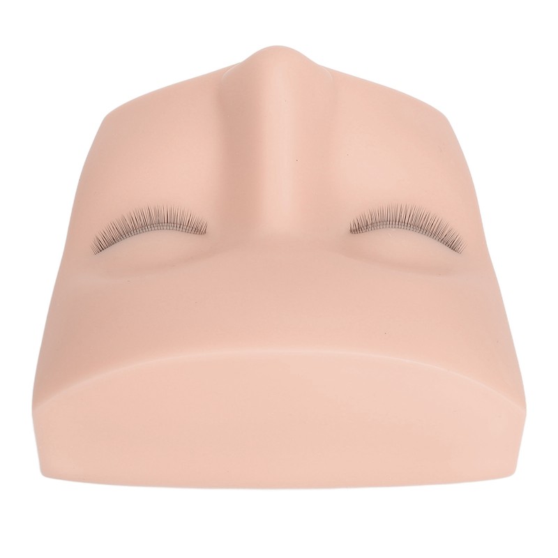 Lash Mannequin Head Elastic Realistic 3 Layer Lashes Eyelash Mannequin