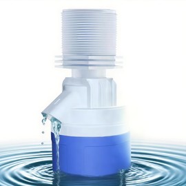 1PC 2" Top Inlet Automatic Water Level Control Float Valve, Float Valve for Water Tank, Pools, Pond, Livestock, Aquariums, Aquaculture