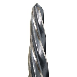 Drill America 1/2" High Speed Steel Black and Gold Straight Shank Bridge/Construction Reamer, KFD Series