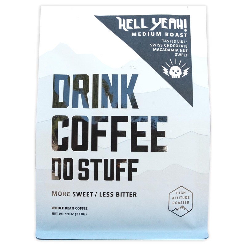 DRINK COFFEE DO STUFF, Blend, 2 Pound Bag, Whole Bean,