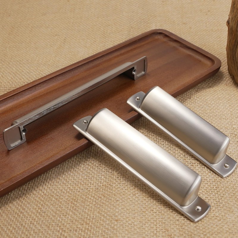 Cotykiley 10 Pack 5 Inch(128mm) Brushed Satin Nickel Cabinet Handles