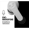 Fresh 'n Rebel Twins Rise, kabellose In-Ear-Bluetooth-Kopfhörer mit Geräuschunterdrückung, Ambient