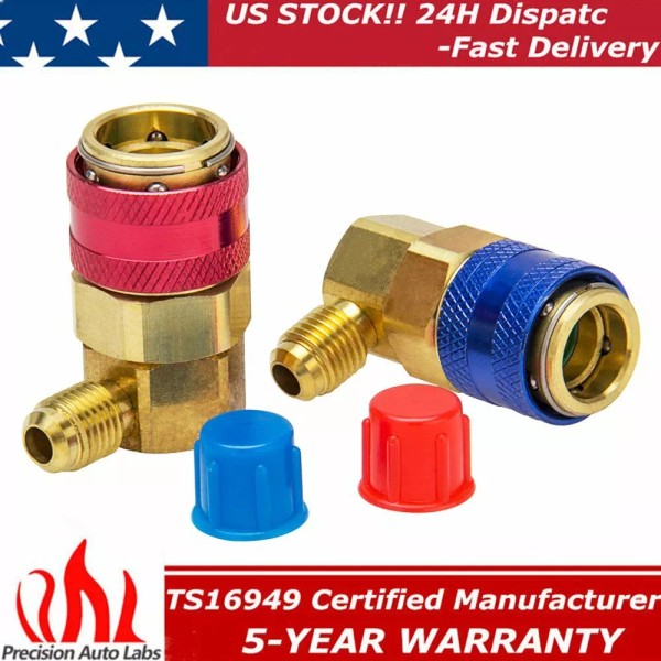 Precision Auto Labs AC High Low Manifold Gauge Hose Conversion