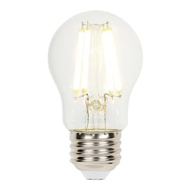 Westinghouse 5277000 6 Watt (60 Watt Equivalent) A15 Dimmable Clear Filament LED Light Bulb, Medium Base