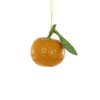 Orchard Orange Fruit on Branch Fake Food Glass Ornament