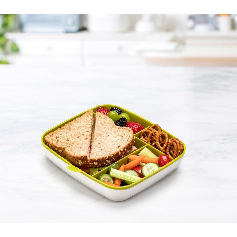 Joie Bento Box, Lunch Storage, Easy Meal on the Go,