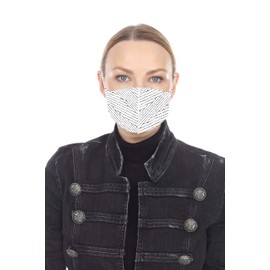 TERRA-SJ APPAREL Fashion Face Mask-Face Covers - Cloth Face Mask Washable - Reusable Face Mask - Special Silver Ion Material (GEO 2 Pack)