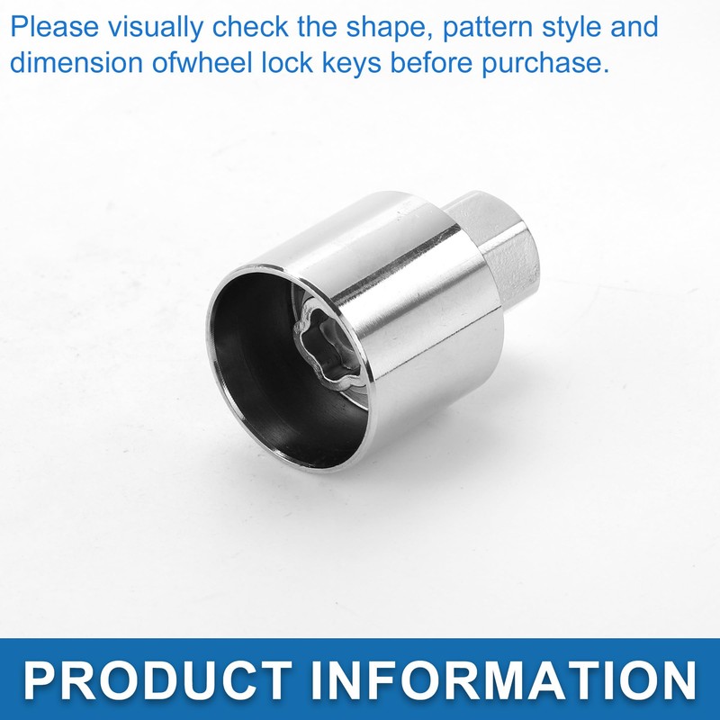 A ABSOPRO Car Wheel Lock Lugnut Type U Anti-Theft Screw