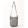 Beams Heart 426100298191788 Campus Bag, Chambray Heathered Material, Mini Shoulder