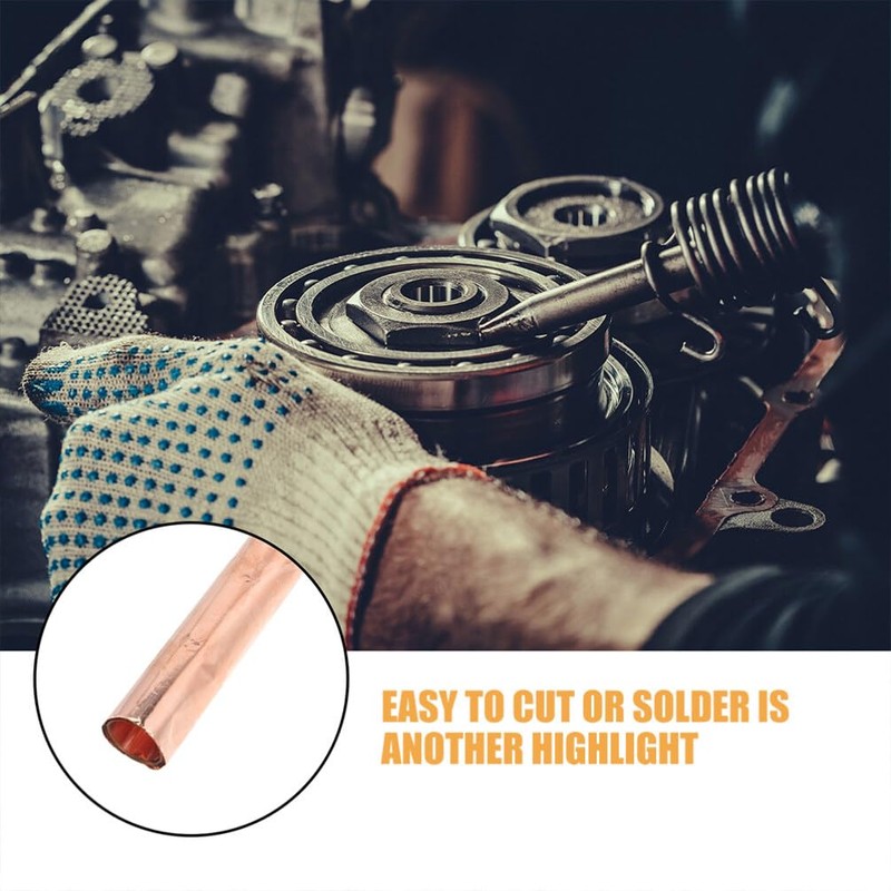 iplusmile 6rolls Copper Foil Sheets for Crafts Thick Copper Plate