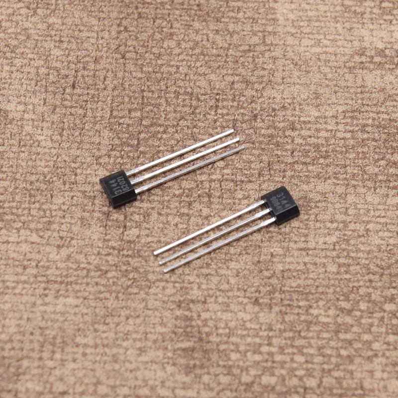 Be In Your Mind 20Pcs A3144/OH3144/44E/AH3144E TO-92UA Linear Hall Effect