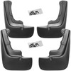 Recambo Mud Flap Set Front and Rear Compatible with Citroen