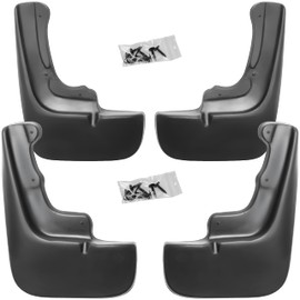 Recambo Mud Flap Set Front and Rear Compatible with Citroen Jumper II | from 2006 with Mudguard Fitting