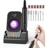 Portable Nail Drill Electric File: 40000RPM Professional Nail E-File for
