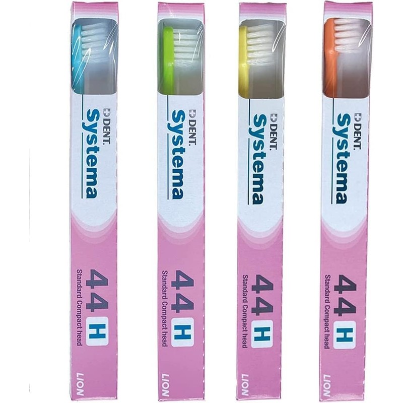 DENT.EX Systema Toothbruth, Set of 4, Assorted