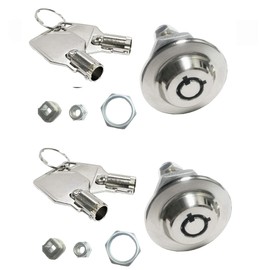 Gun Cabinet Original Homak Toolbox Lock 3/4" Replacement Lock Item# 2417 (Keyed Alike X 2)