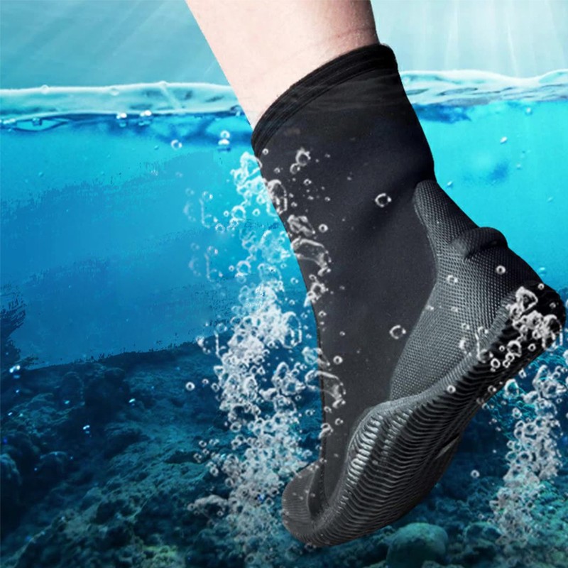 5mm Neoprene Scuba Boots Anti-Slip Adult Diving Boots for Snorkeling