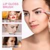 12pc Pink & White Silicone Mini Lip Balm Applicator -