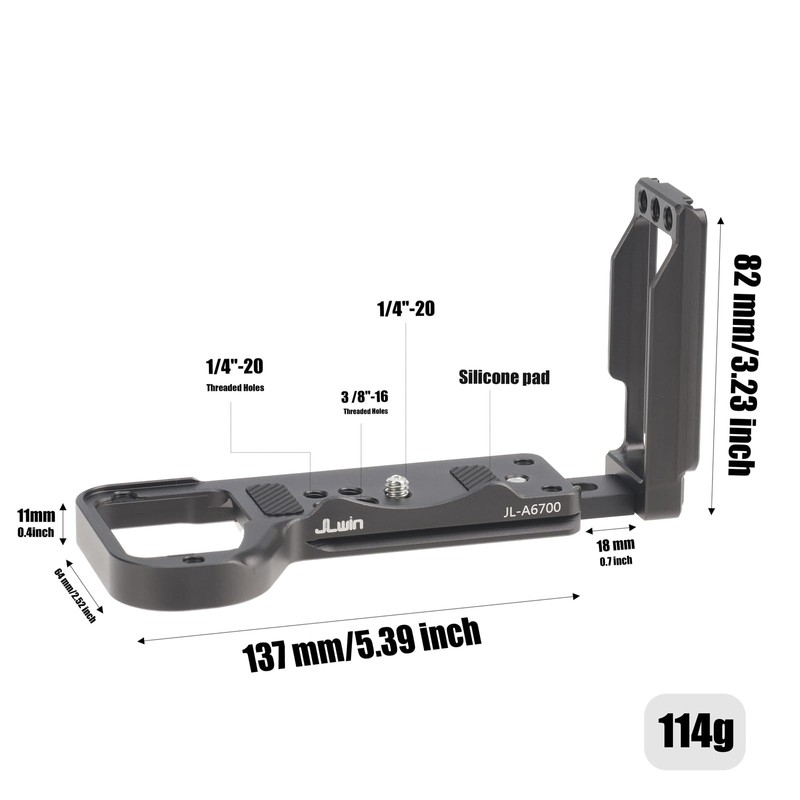 FOTGA Quick Release Plate L-Angle, FOTGA Brand Camera Accessory for