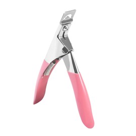 Nail Clippers for Acrylic Nails,Rustproof Acrylic Nail Cutter and Gel Nails,U-Shaped False Nail Tip Cutter,Portable False Nail Extension Clippers for Beginners,Enthusiasts,Nail-technicians