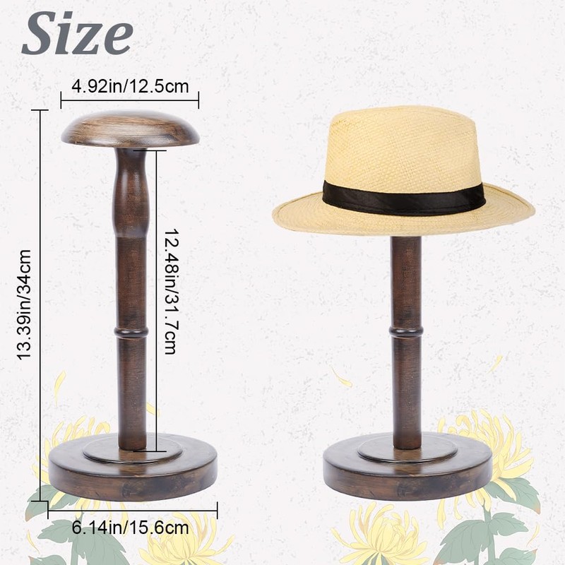 GOMAKERER 1 x Table Hat Stand, 156 x 340 mm