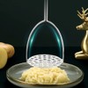 HEMOTON Stainless Steel Potato Masher Manual Vegetable Masher Hand Potato