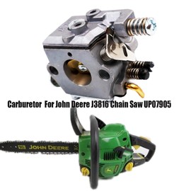 IBVIBV Carburetor Carb Assembly Compatible with John Deere J3816 Chain Saw UP07905
