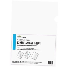 Storage Organizer, Made in Korea a4 go Clear kalrachip l Holder seoryu File Folder Office for home organization and desk space-saving household accessory, 100