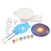 2 in 1 DIY Solar System Three Planets Stereoscopic Assembling