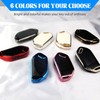 QBUC for KIA Key Fob Cover with keychian,TPU Protection Key