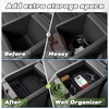 Sunsdrew Center Console Organizer for GMC Acadia 2017-2023 Accessories Acadia