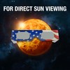 Solar Eclipse Glasses Flag 5 Pack with Lens