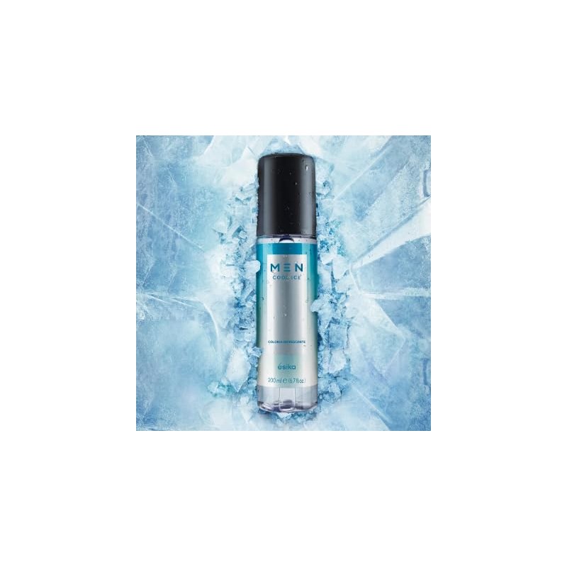 ESIKA Men Cool Ice Refreshing Cologne 200 ml / 6.7