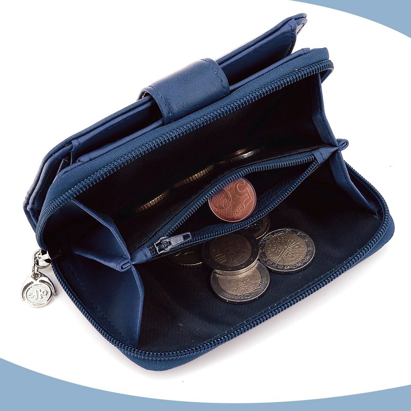 ekavale Wallet 1104, navy, Classic