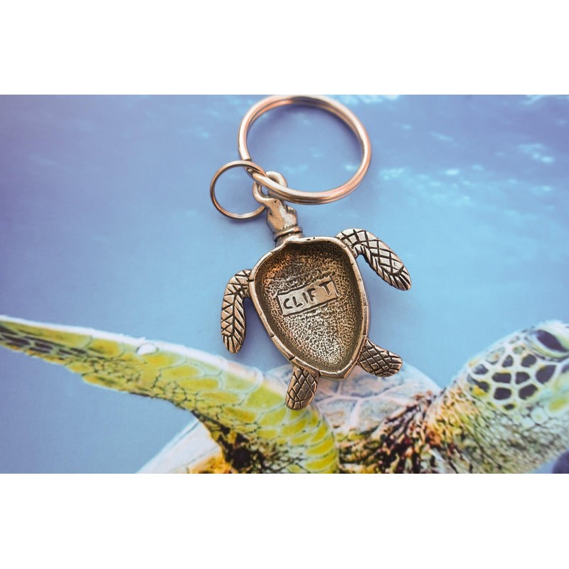 Jim Clift Design Sea Turtle Keyring